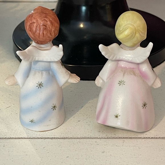 Vintage Japan Schmid Bros pair Kissing Angels - Picture 4 of 6